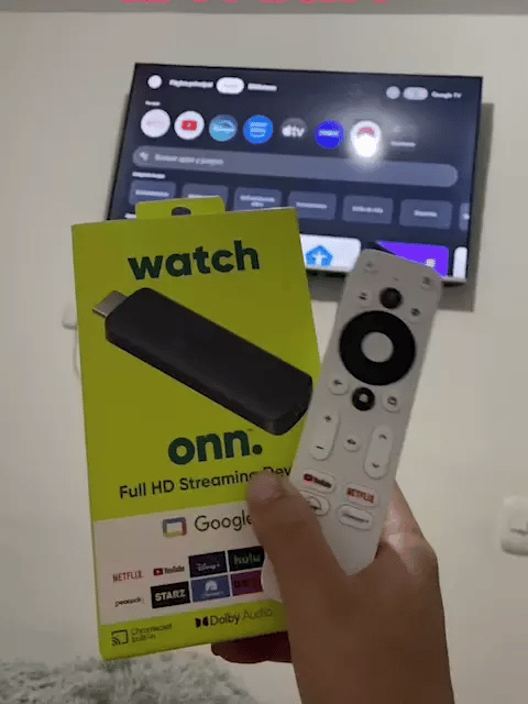 CONVERTIDOR SMART TV DE GOOGLE CON CONTROL REMOTO